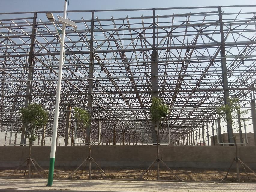 赣州汽车工业厂房网架